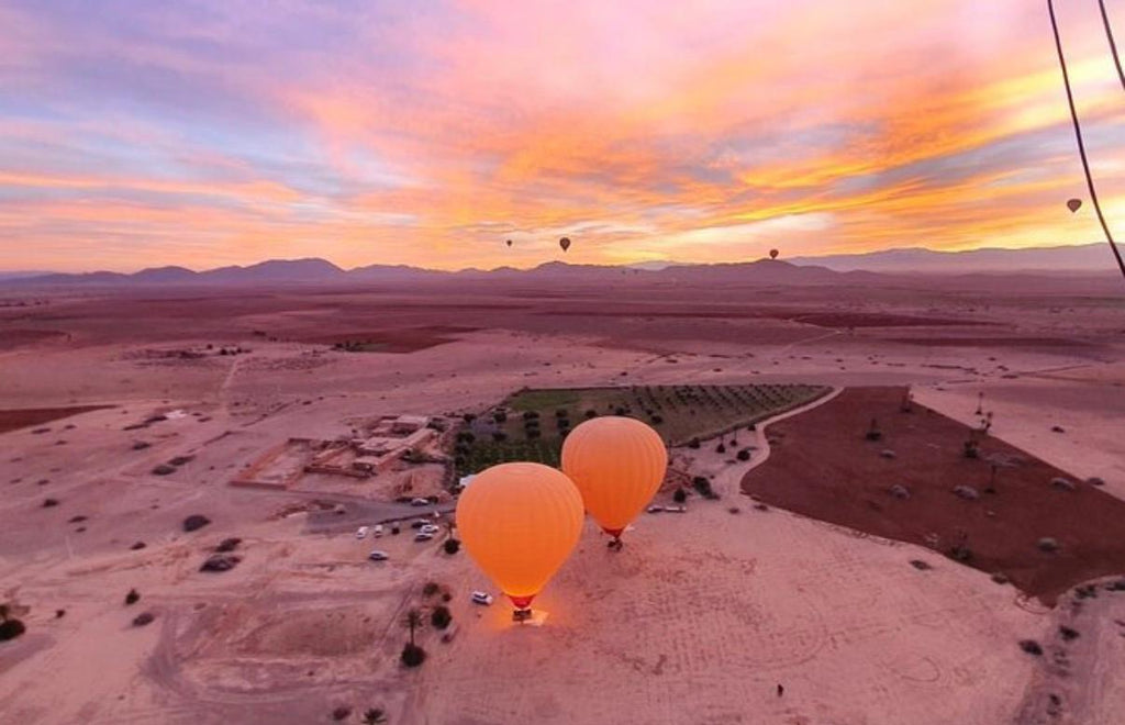 🎈 Paseo en Globo Aerostático – Marrakech desde el cielo: (Actividad de medio día) Precio 99€ 🔒Reserva tu plaza con una señal de 19€ y paga el resto el día de la excursión