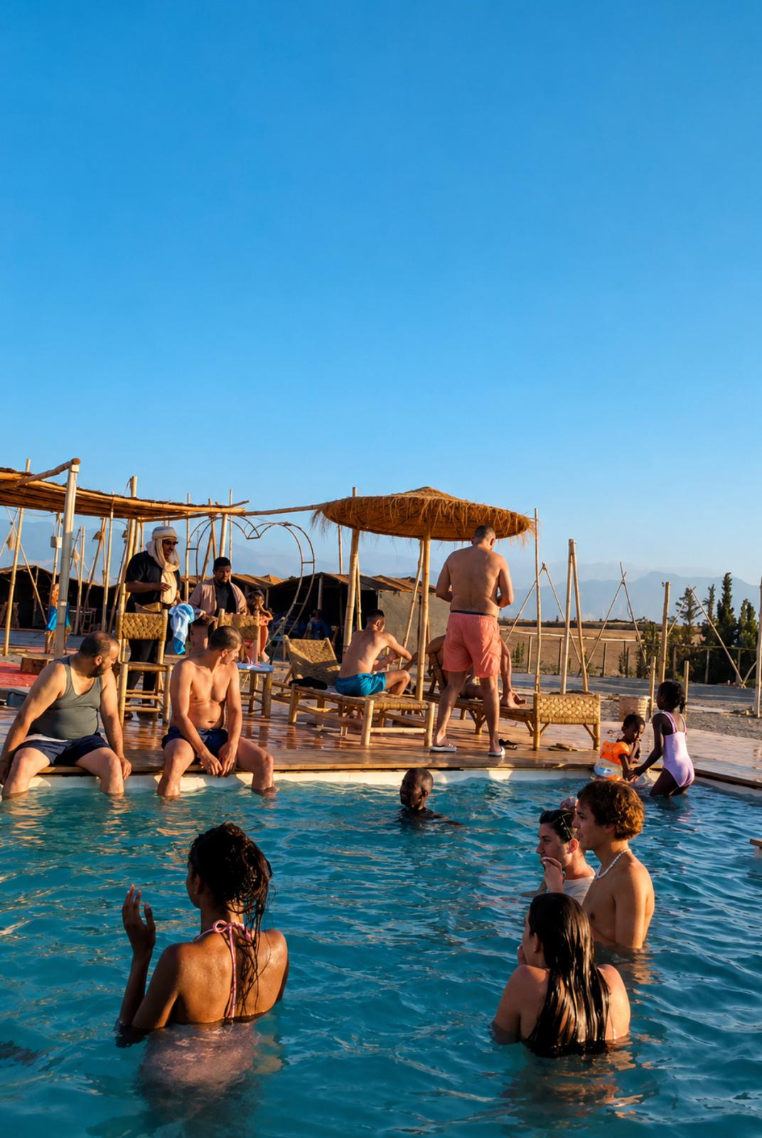 Pack 3 excursiones ( Valle de ourika, Cascadas de Ouzoud, Cena en Agafay con quads y camellos ) precio total para 2 personas 208€